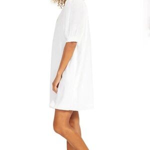 BB Dakota Steve Madden women’s white crepe v-neck sheath Dress size large 10 12